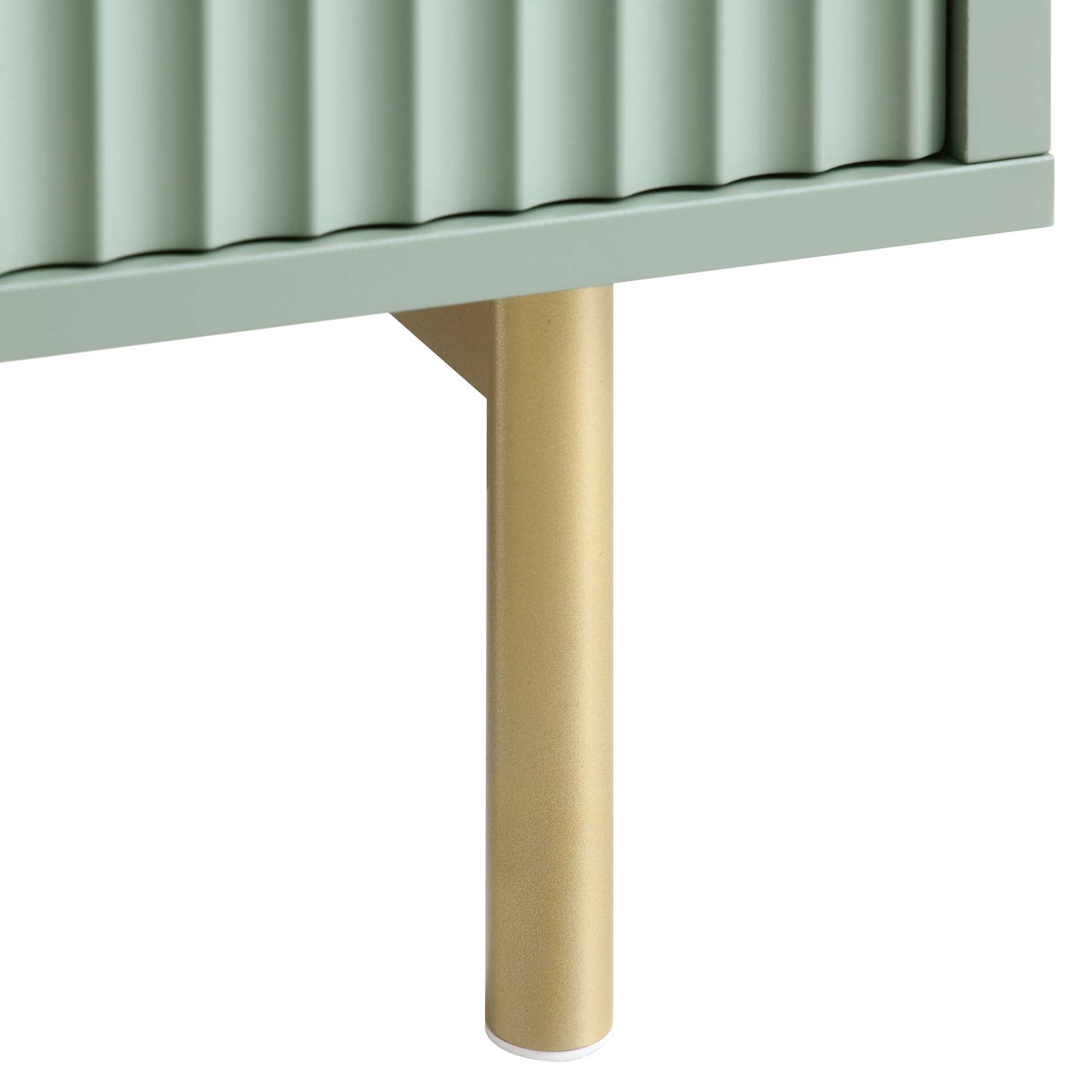 Bàn cà phê Richmond Ridged với ngăn kéo, Matte Sage Green - Ảnh 13