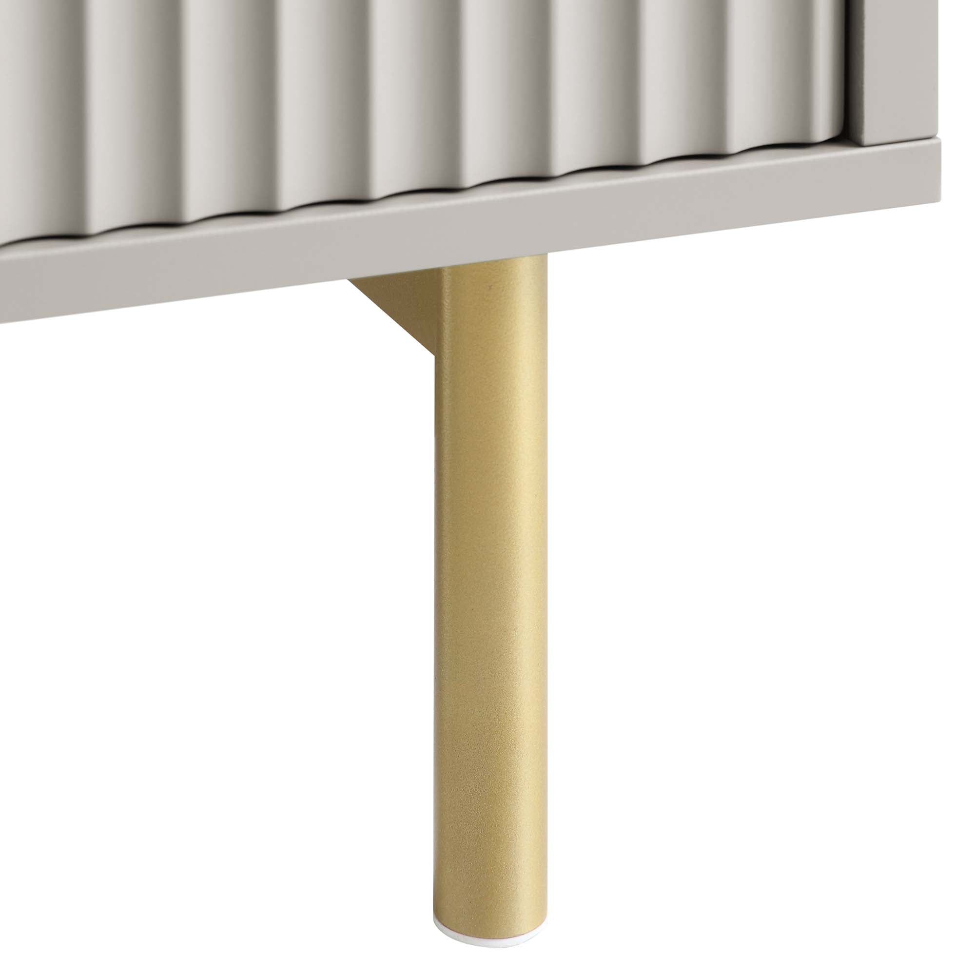 Bàn cà phê Richmond Ridged với ngăn kéo, Matte Taupe - Ảnh 14