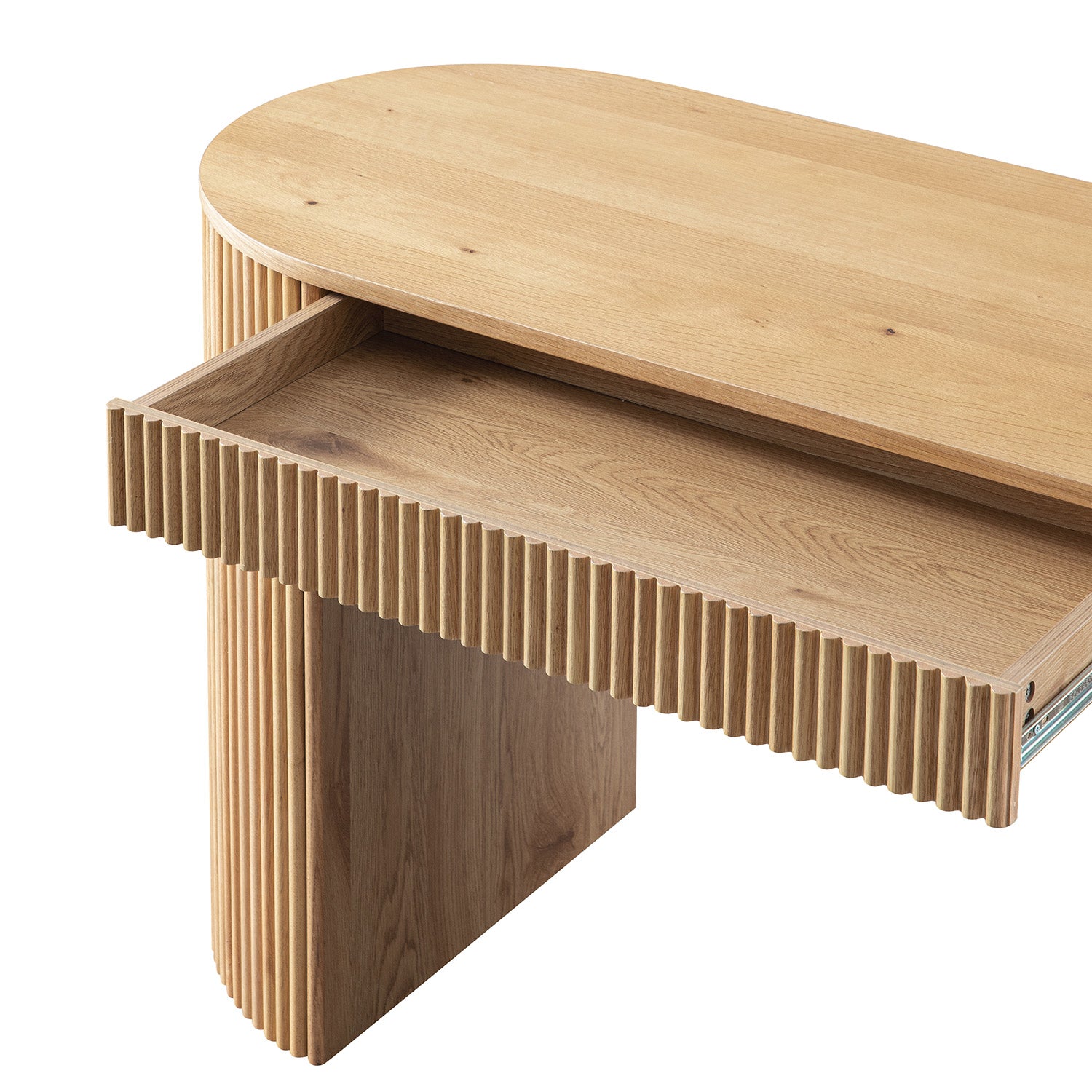 Bàn viết thư Maru 1 - Drawer, Oak - Ảnh 13