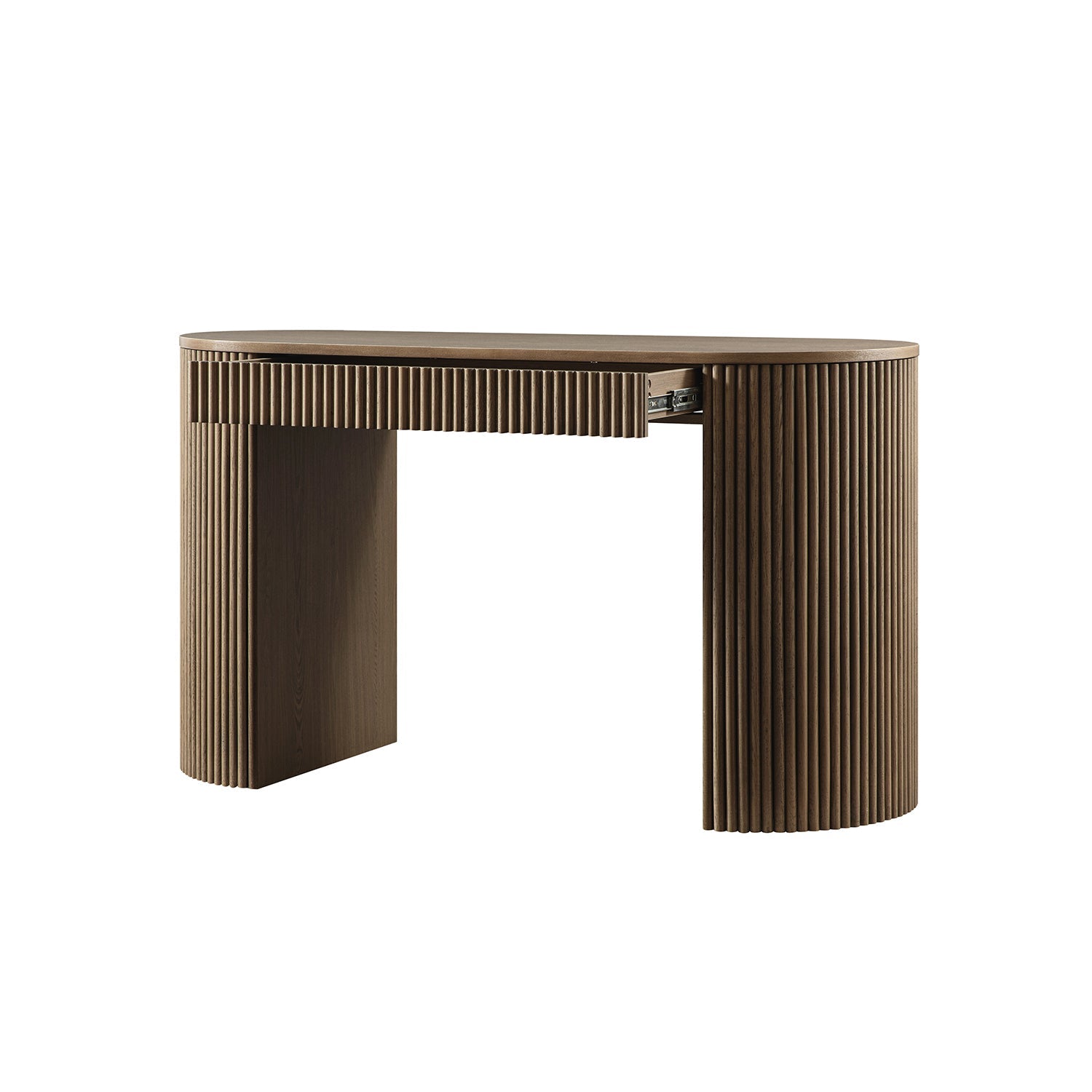 Maru 1 - Bàn viết kéo, Oak bạc - Ảnh 9