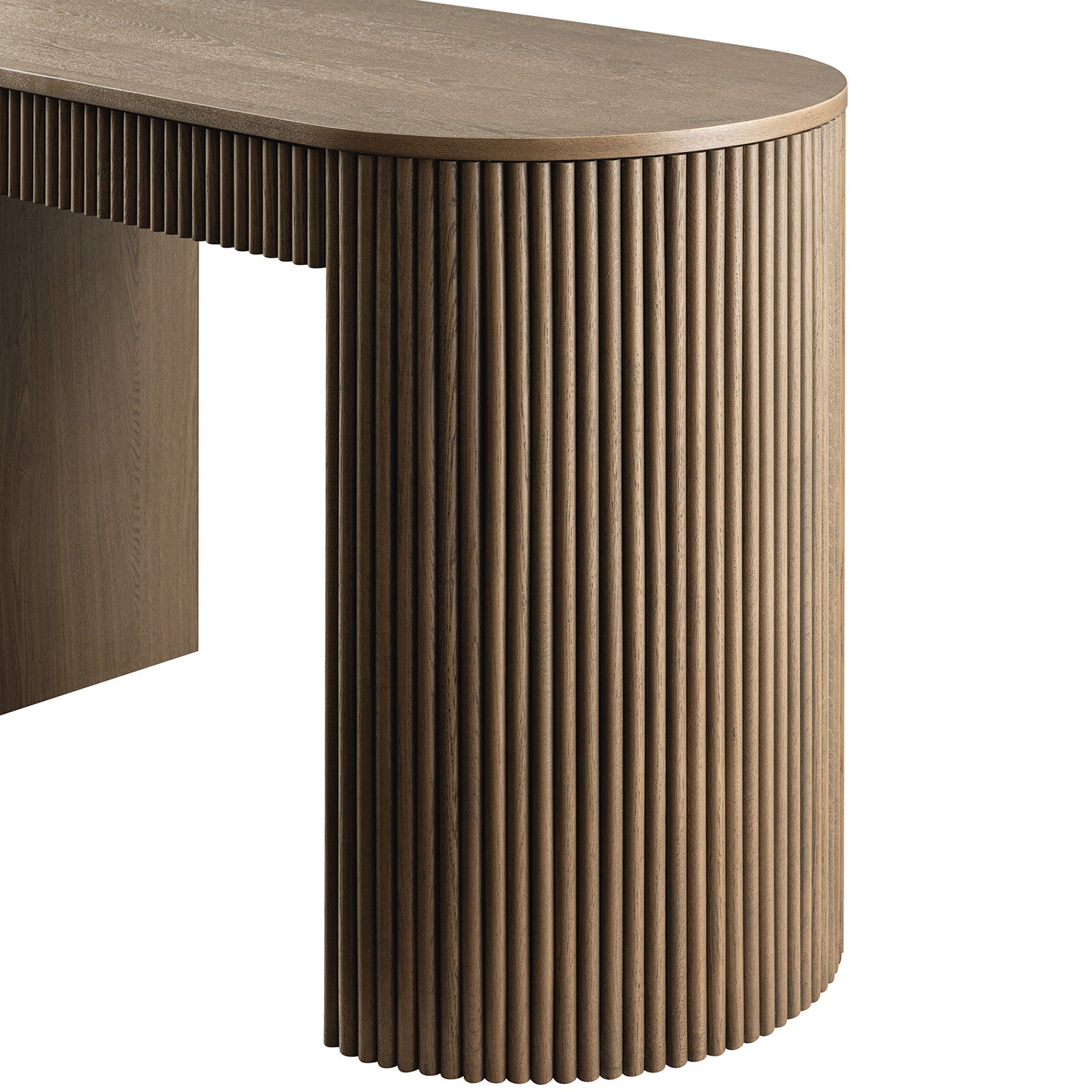 Maru 1 - Bàn viết kéo, Oak bạc - Ảnh 15