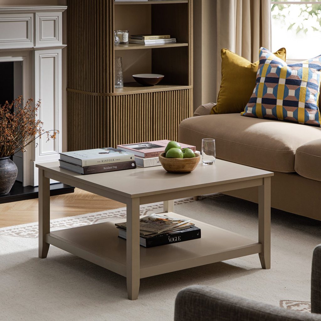 Bàn cà phê Oakham 32 Square, Deep Greige
