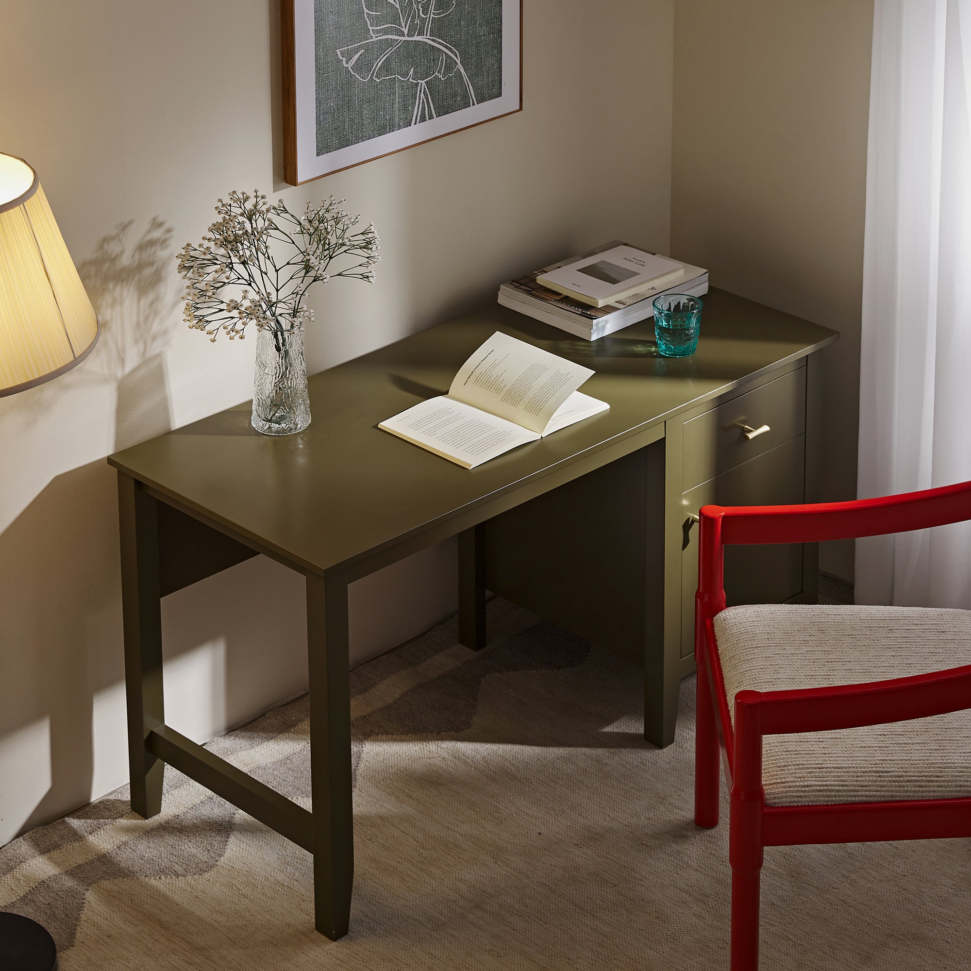 Bàn viết Oakham, Olive Grove - Ảnh 4