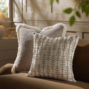 Luxe Collection Linear Stem Hand Beaded Velvet gối