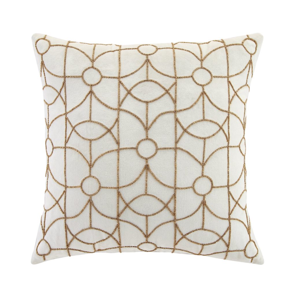 Luxe Collection Luna Hand Beaded Velvet gối