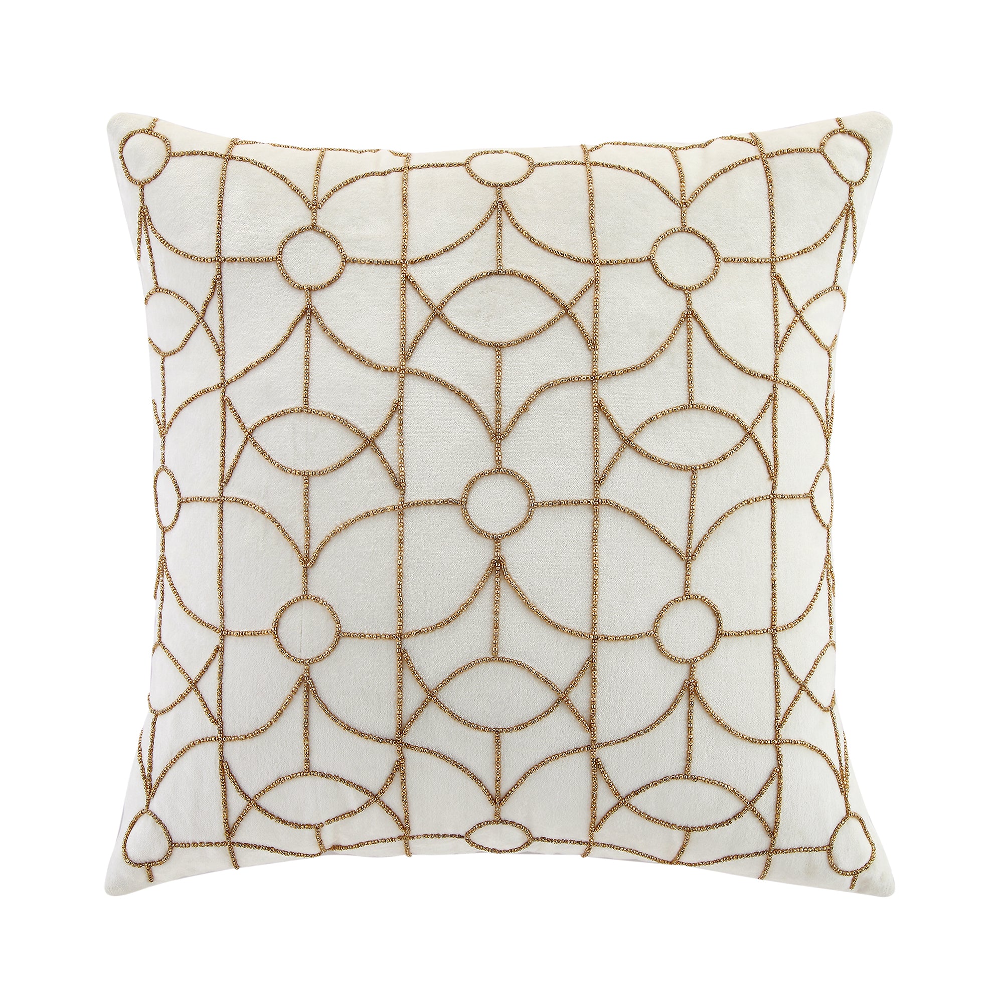 Luxe Collection Luna Hand Beaded Velvet gối