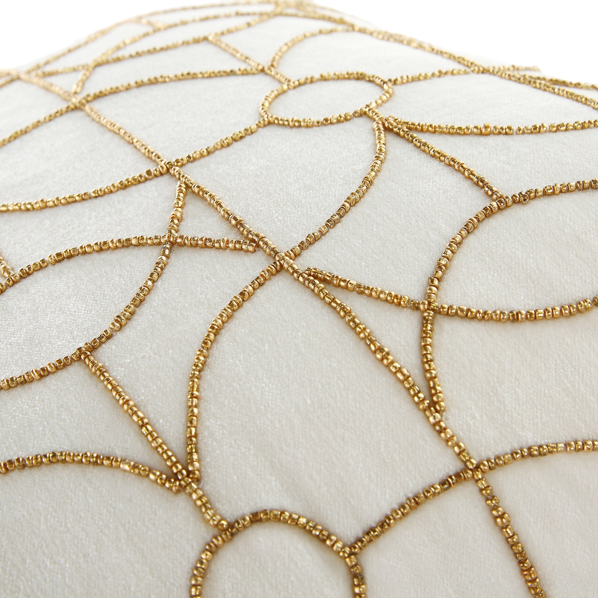 Luxe Collection Luna Hand Beaded Velvet gối - Ảnh 4