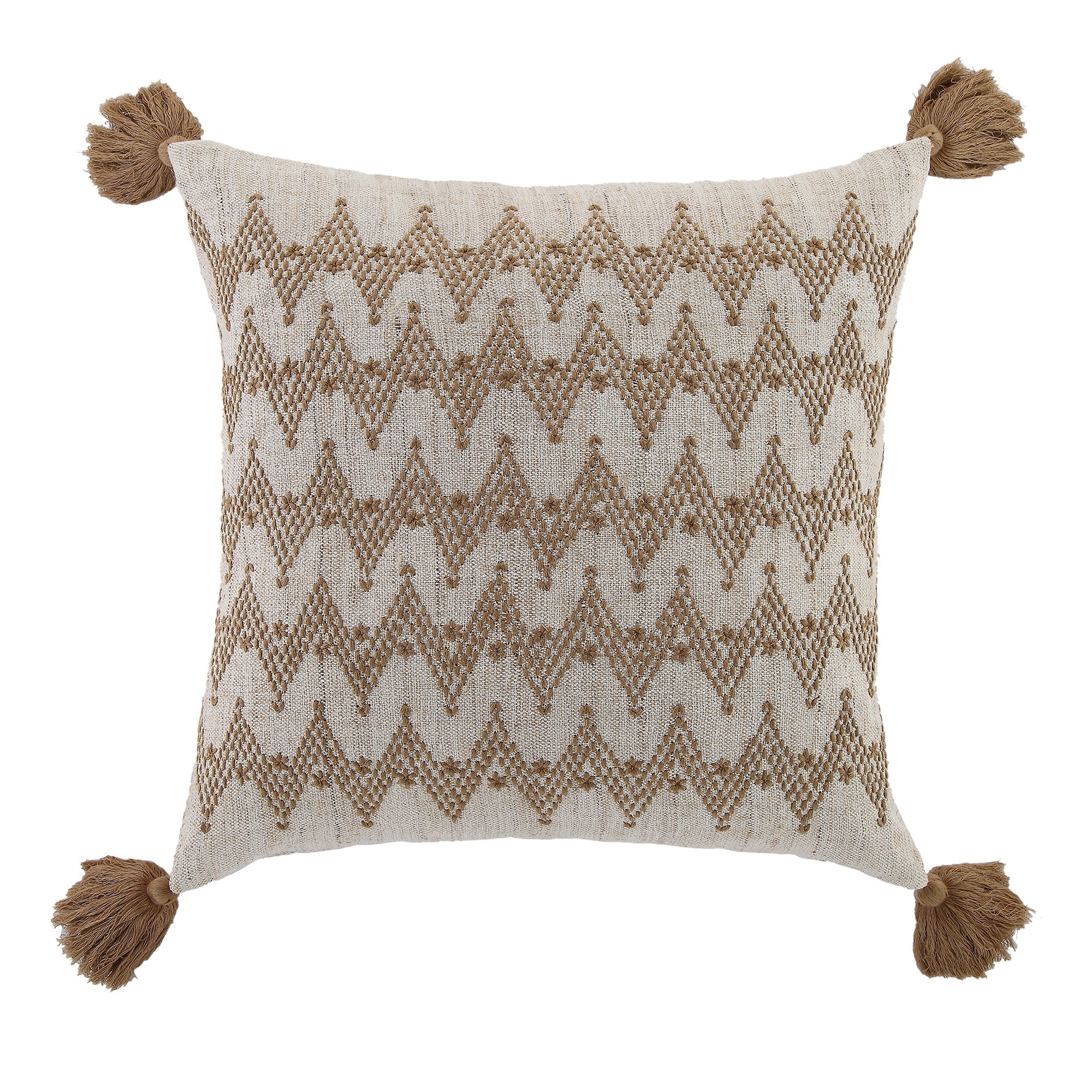 Bộ sưu tập Boho River Running Stitch Pillow - Ảnh 3