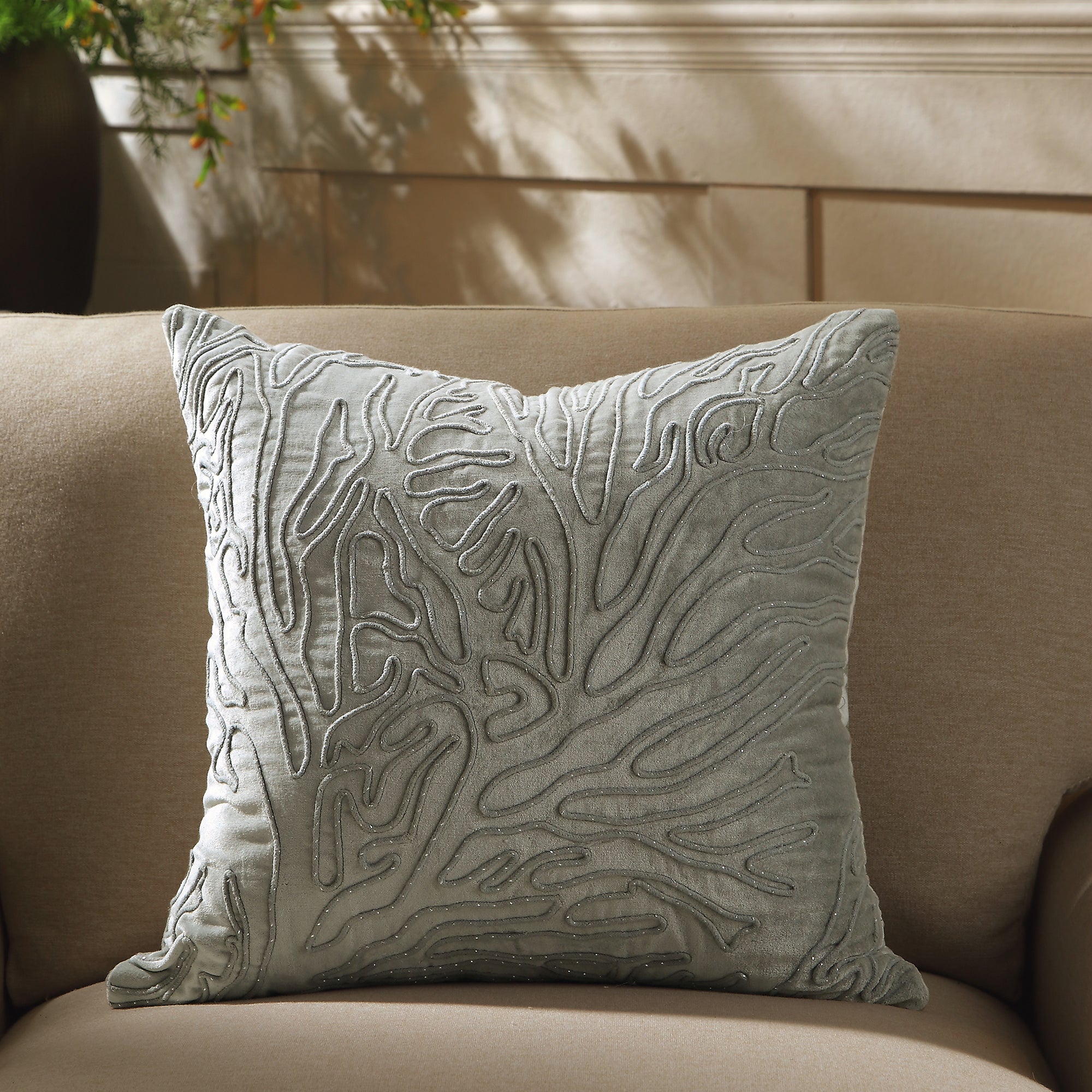 Bộ sưu tập Luxe Wiggle Sparkle Cord Velvet gối