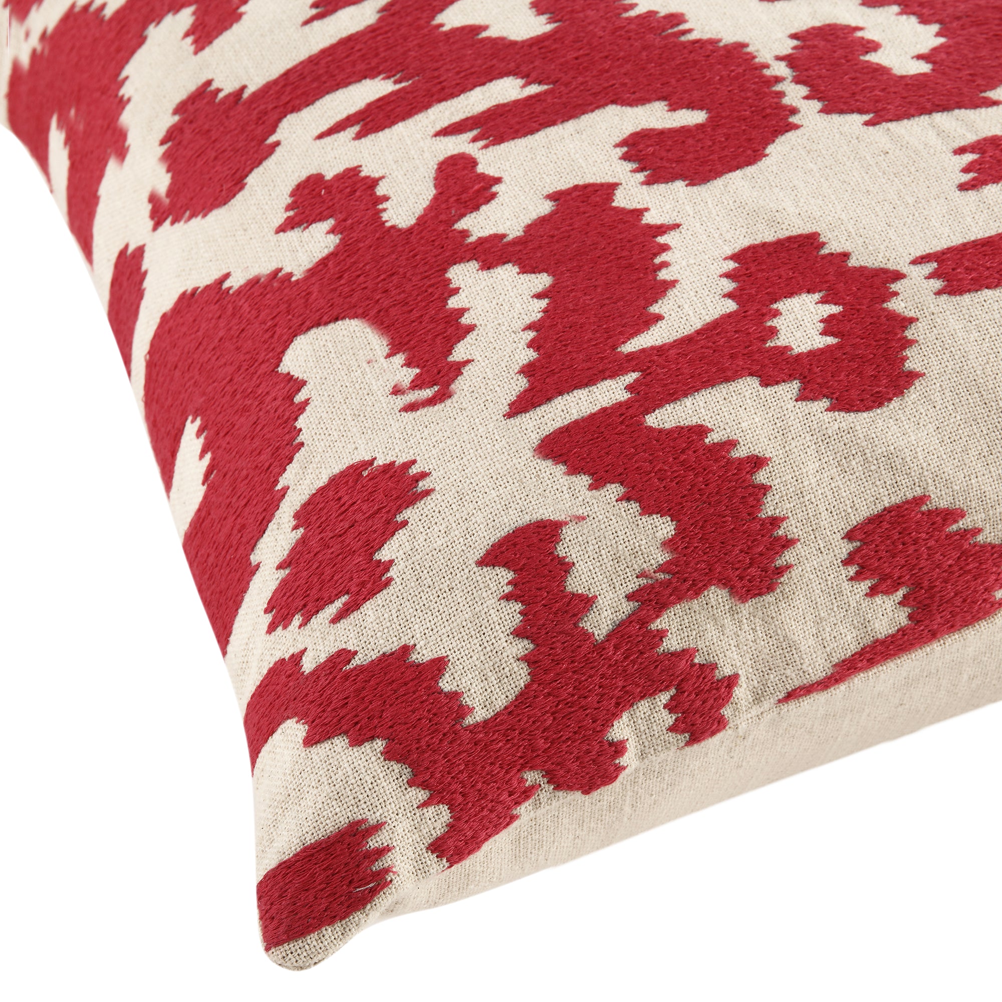 Ikat Collection Fuchsia tay thêu gối - Ảnh 5