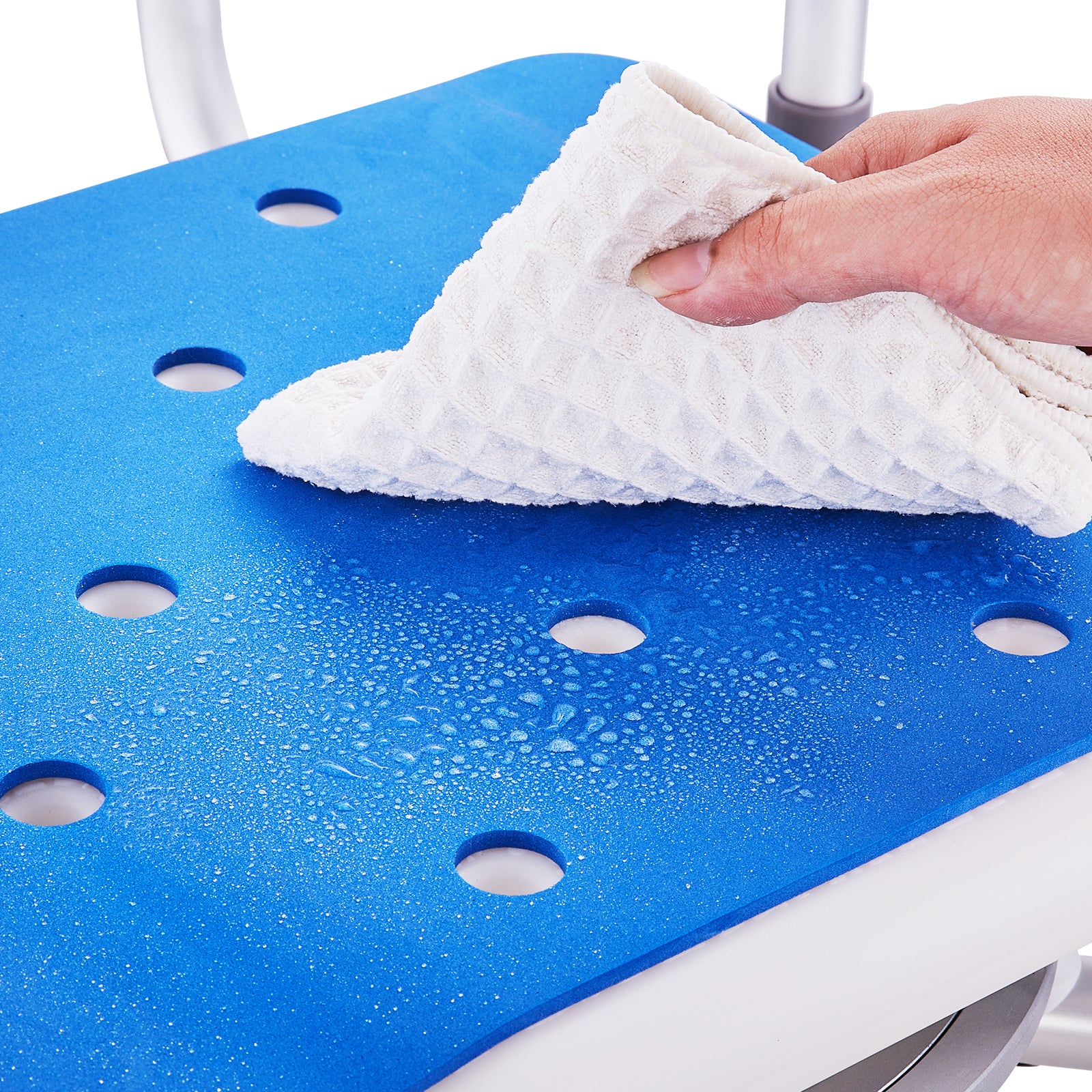 360 xoay điều chỉnh ghế tắm với Pivoting Armrests - Ảnh 8