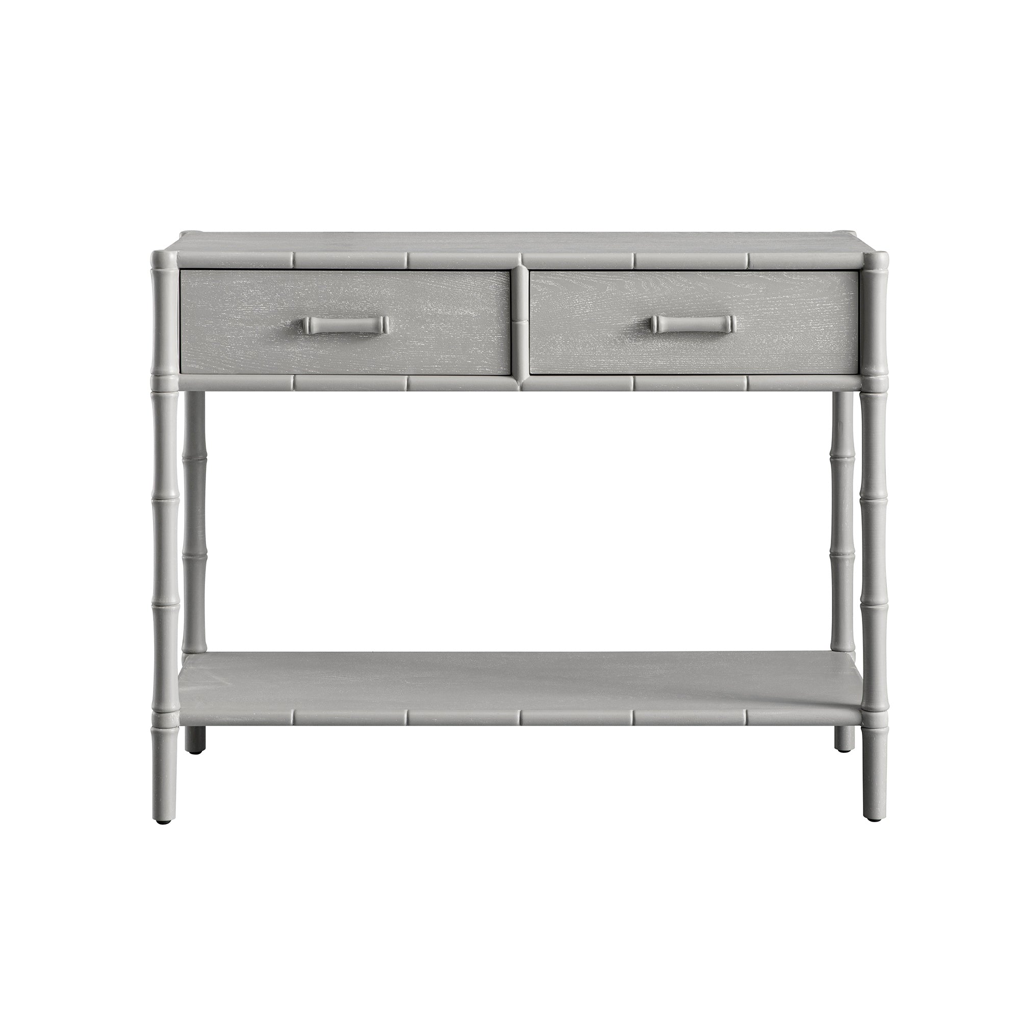 Elstowe Faux tre 2 ngăn kéo bảng điều khiển, màu xám ấm áp - Ảnh 6
