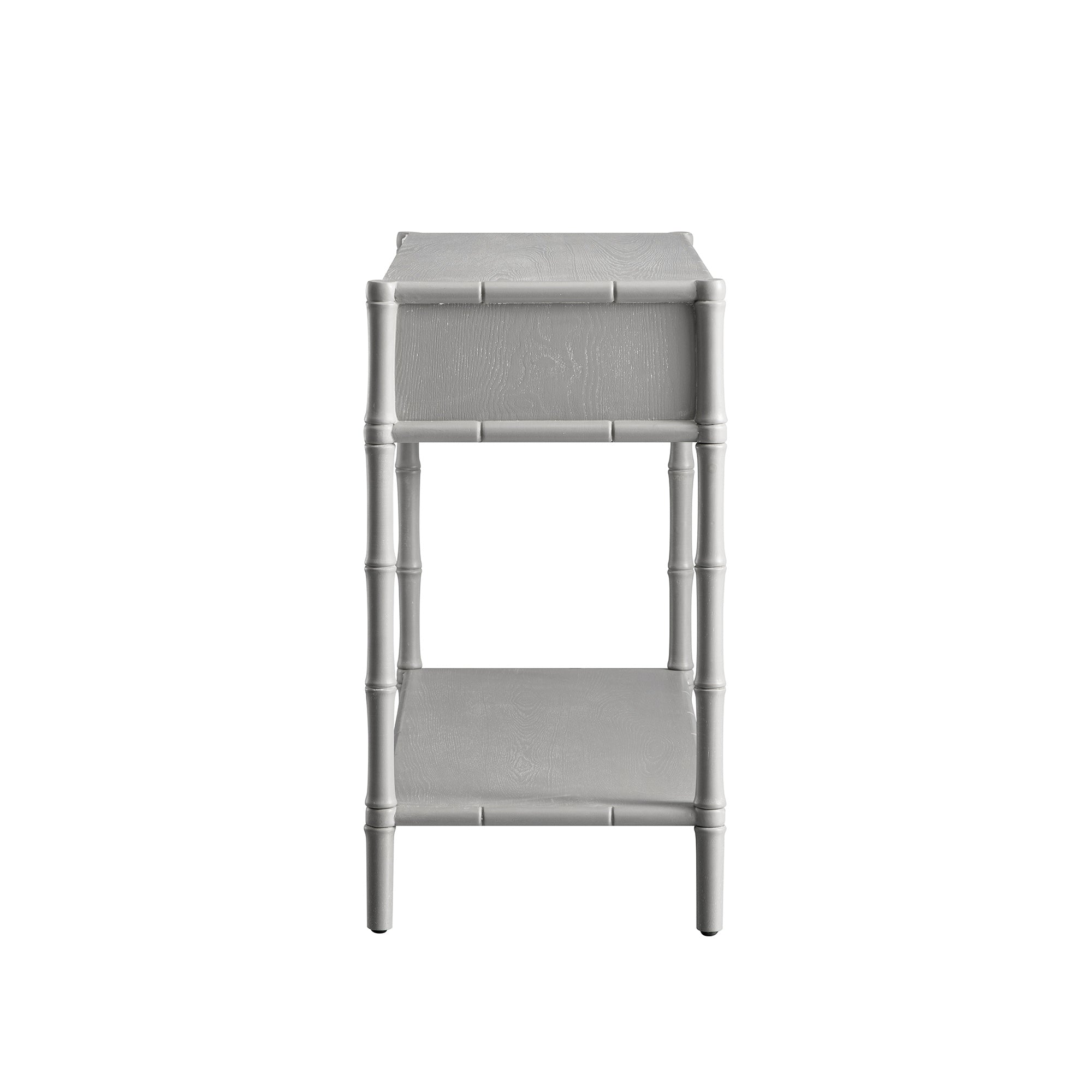 Elstowe Faux tre 2 ngăn kéo bảng điều khiển, màu xám ấm áp - Ảnh 10
