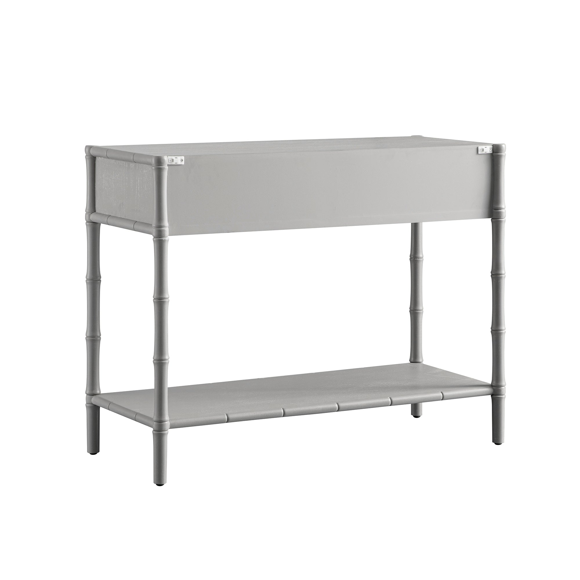 Elstowe Faux tre 2 ngăn kéo bảng điều khiển, màu xám ấm áp - Ảnh 11